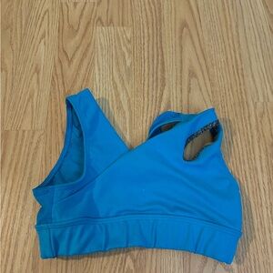 Five Dance wear. Sports Bra. Child large. Blue